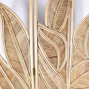 Paravent « feuilles » en rotin 