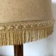 Lampe art déco en bois avec porte photo