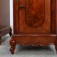 Pair Louis XV nightstands with Carrara marble top, France ca. 1890
