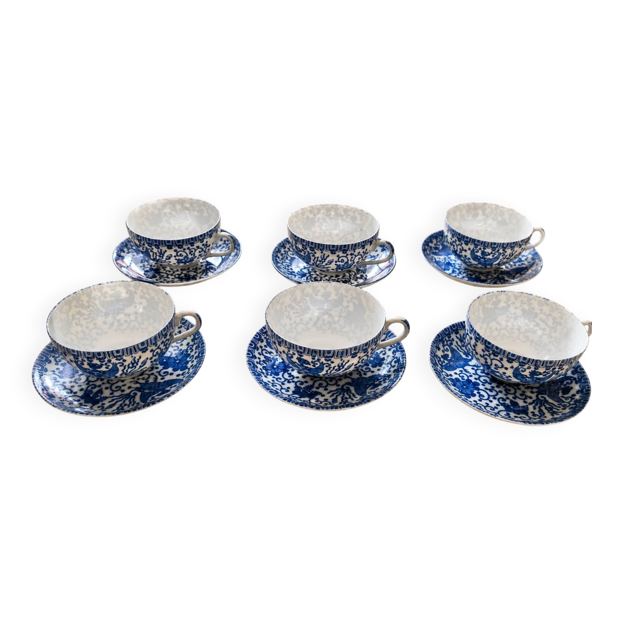 Tasses et sous-tasses Chine