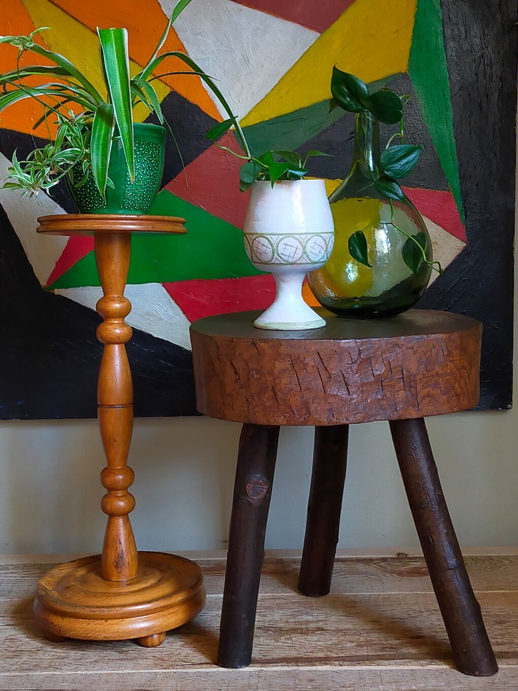 Ceramic vase of Cécile Midas vintage 50s