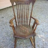 Rocking vintage chair