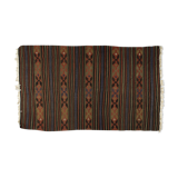 Tapis kilim anatolien fait à la main 227 cm x 167 cm