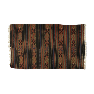 Tapis kilim anatolien fait à la main 227 cm x 167 cm