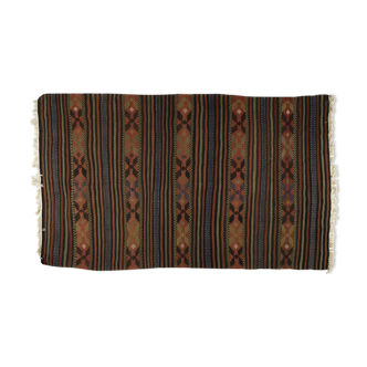 Anatolian handmade kilim rug 227 cm x 167 cm
