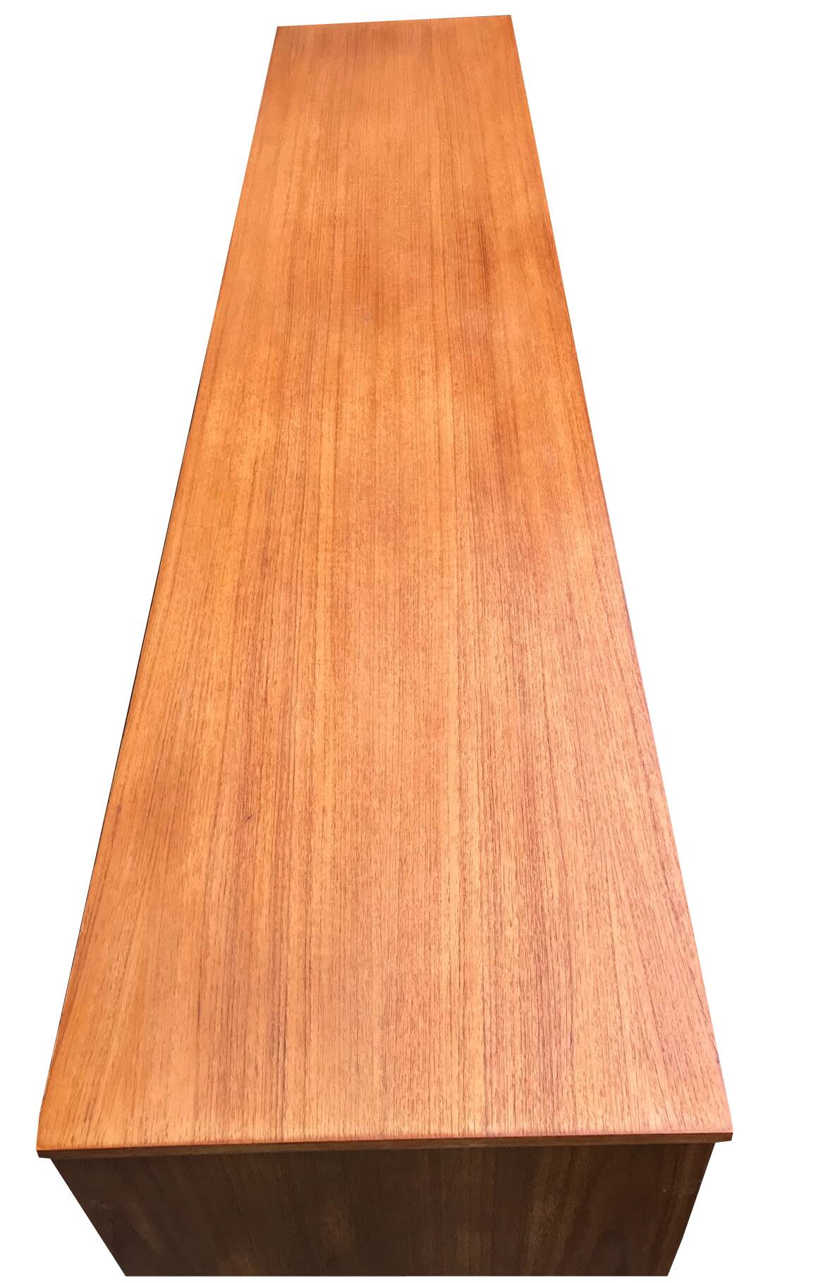 Sliding teak sideboard from the 1970s.