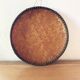 Bamboo and leather fruit basket