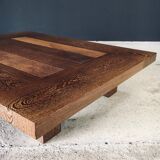 Postmodern Wengé Coffee Table, 1990s