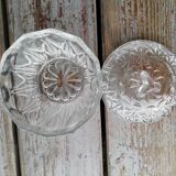 Pair of glass candies from Reims