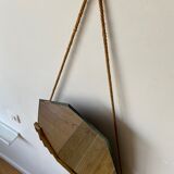 Mercury mirror bevelled 77 x 48 cm