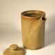 70s sandstone teapot