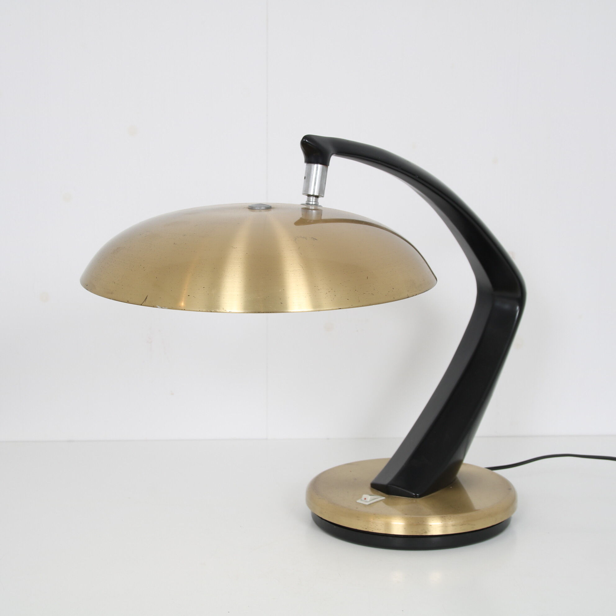 1960s “Boomerang” desk lamp by Fase, Spain