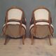 Pair of Louis XVI style armchairs