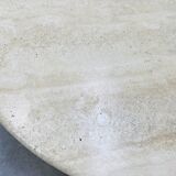 Travertine eye coffee table Roche Bobois