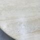 Travertine eye coffee table Roche Bobois