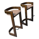 2 vintage bar chairs Germany