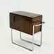 Italian walnut bar cabinet by Cova Milano