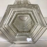 Round hexagon bubble vase