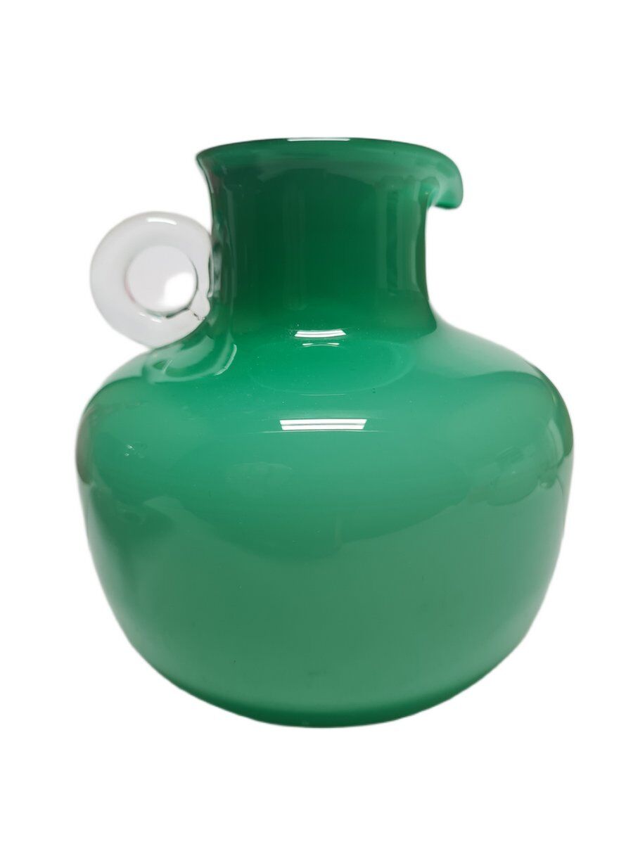 Postmodern jug from Tarnowiec Glassworks, Poland, 1970s