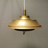 Hanging lamp in solid brass 1970s Denmark