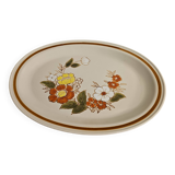 1 large dish "mountain wood collection trellis blosson" flower pattern