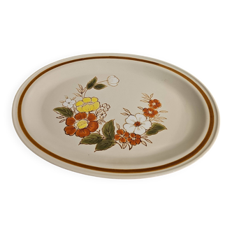 1 grand plat " mountain wood collection trellis blosson"motif fleur