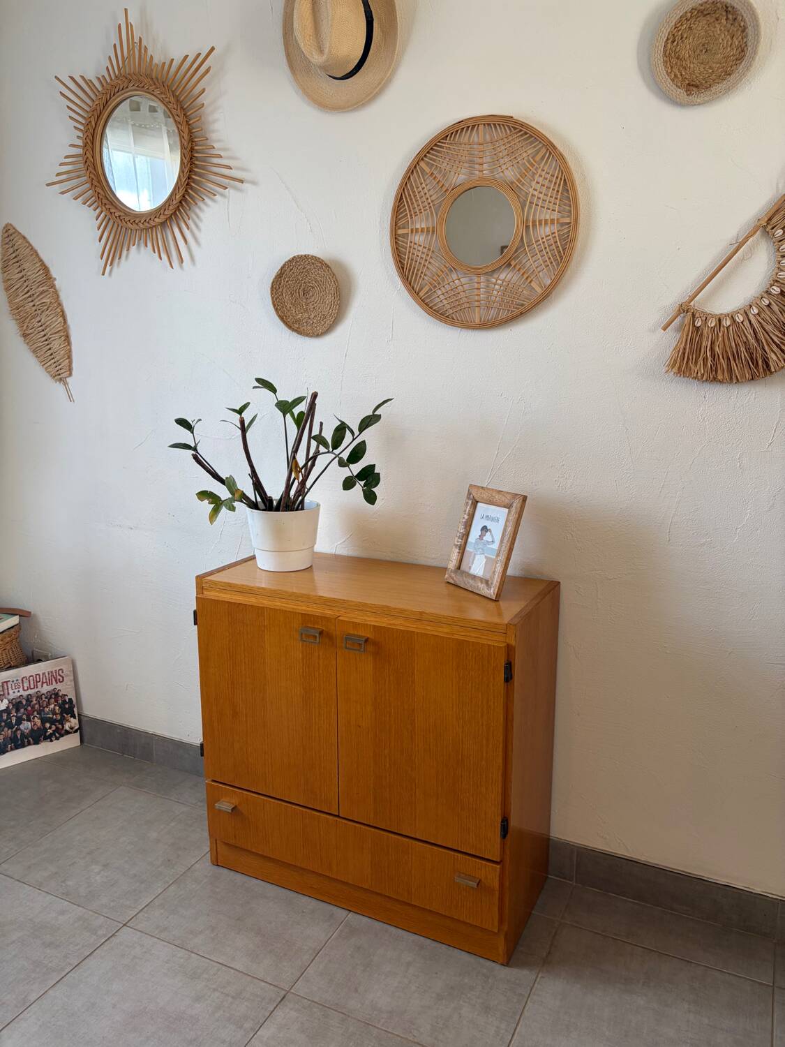 Vintage oak sideboard