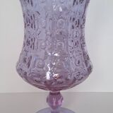 Large vase in the shape of Murano glass from the 1960s.