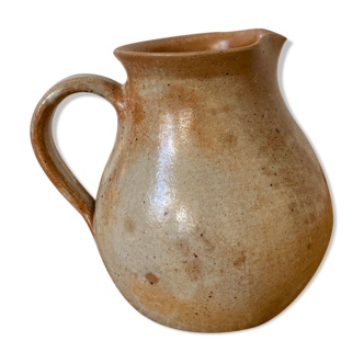 Vintage stoneware pitcher