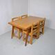 Table a manger pieds compas 1950