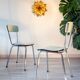 Ensemble table et chaises en formica vert d’eau 1960