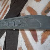 Slate gray pediment