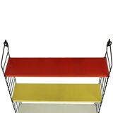 Vintage Tomado Holland Pocket Wall Rack Colored Adriaan Dekker