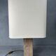Vintage travertine table lamp