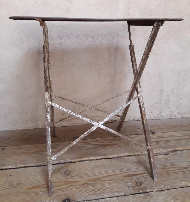 Iron garden table