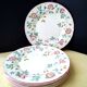 5 Churchill Staffordshire Briar Pink Dessert Plates