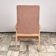 Vintage Recliner Armchair with Ottoman, 1960s, Czechoslovakia