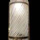 Single Brass Crystal Sconce