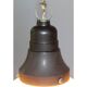 Golden accent lamp with shock in bakelite