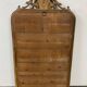 Large Rococo-style wall mirror, around 1850.