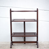 Wooden folding table, cake presentation support, side table, cake stand