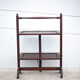 Wooden folding table, cake presentation support, side table, cake stand