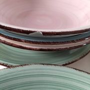 Set of 7 vintage flat and deep plates