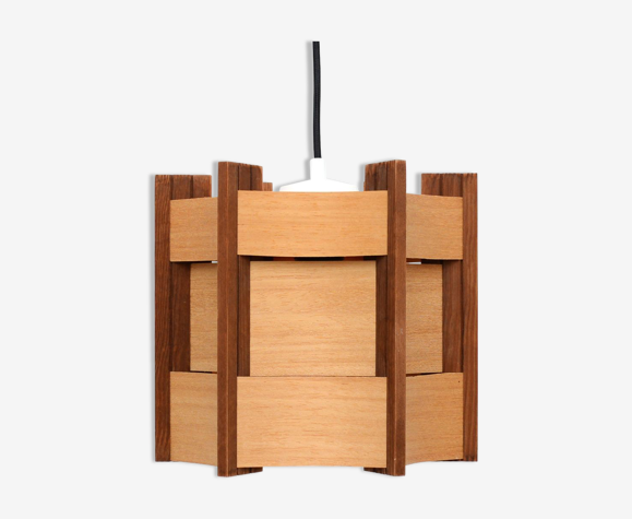 Suspension en bois danoise, années 60