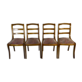 Louis Philippe chairs in cherry