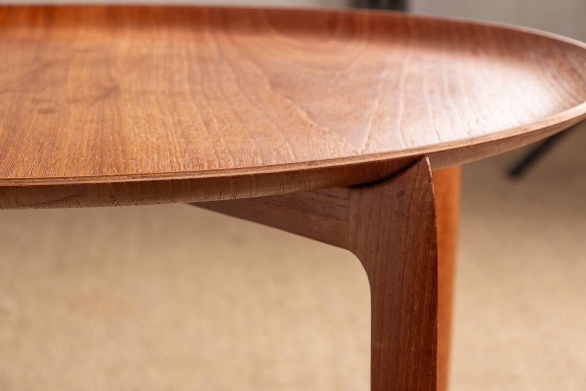 Coffee table, foldable, Danish in teak, model 4508 by Engholm and Willumsen.