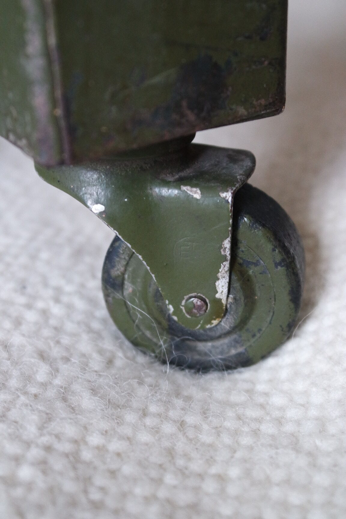 Vintage industrial roulette box