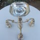 Metal candle holder for 5 candles