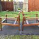 Vintage Scandinavian teak armchairs