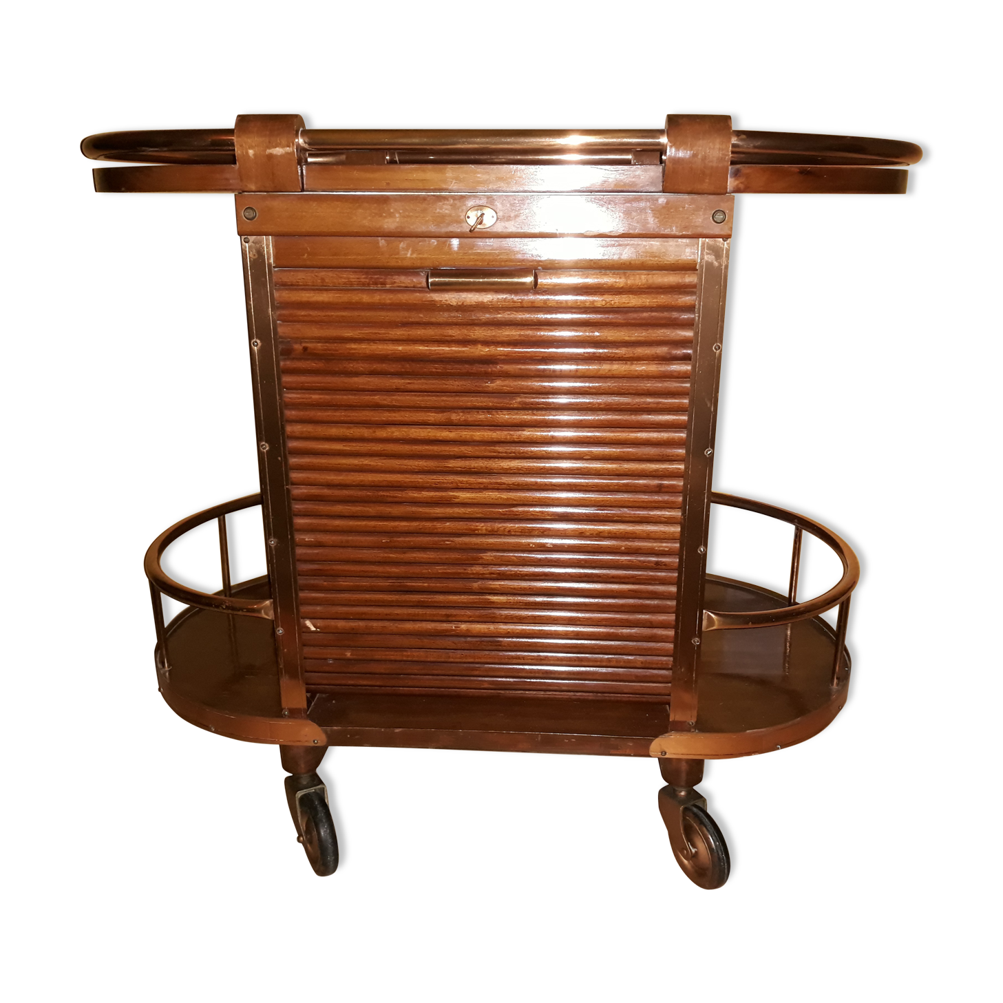 Serving bar rolling vintage
